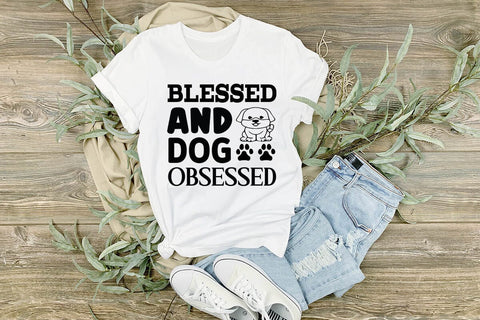 Blessed and dog obsessed-01 SVG Angelina750 