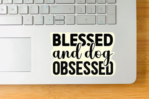 Blessed and dog obsessed-01 SVG Angelina750 