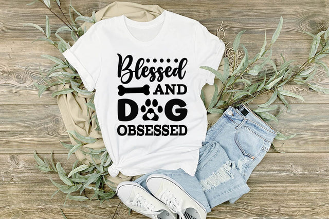 Blessed and dog obsessed-01 SVG Angelina750 