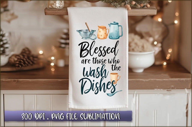 Blessed are those who wash the dishes Sublimation Sublimation Shetara Begum 