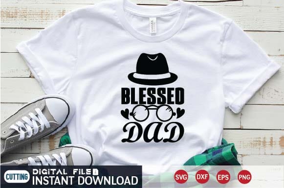 blessed dad svg SVG designer krishna 