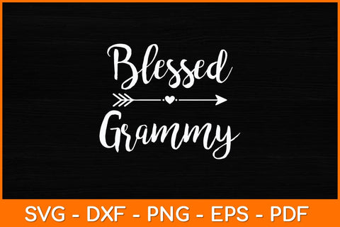 Blessed Grammy Happy Mothers Day Svg Design SVG artprintfile 