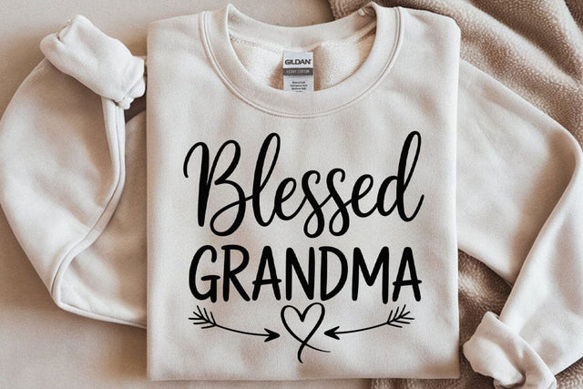 Blessed Grandma SVG, Grandma Svg, Grandmother Svg, Silhouette Cricut SVG DesignDestine 