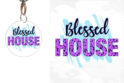 Blessed House SVG, Inspirational Quotes, Motivatinal Quote Sublimation PNG T shirt Designs, Sayings SVG, Positive Vibes, SVG D2PUTRI Designs 