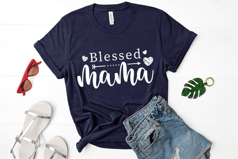 Blessed Mama | Mother's Day SVG Design SVG CraftLabSVG 