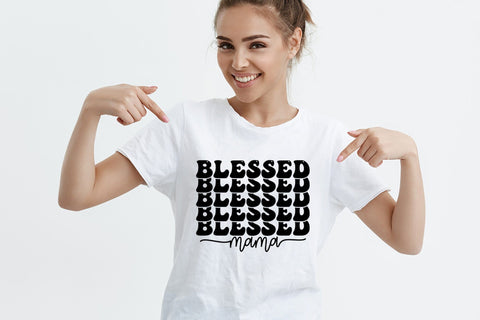 Blessed Mama | Mother's Day SVG SVG CraftLabSVG 