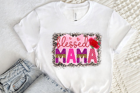 Blessed mama PNG Design Sublimation Regulrcrative 
