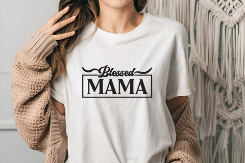 Blessed Mama SVG Angelina750 