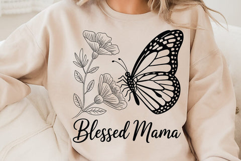 Blessed Mama SVG Angelina750 