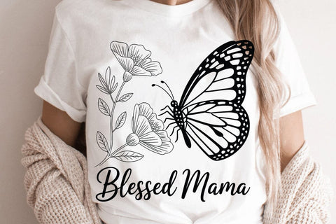 Blessed Mama SVG Angelina750 