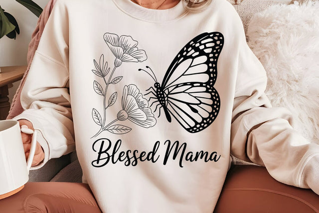 Blessed Mama SVG Angelina750 