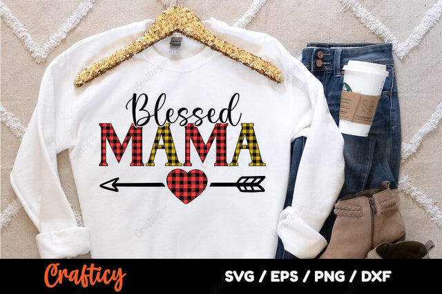 Blessed mama SVG Design SVG Designangry 