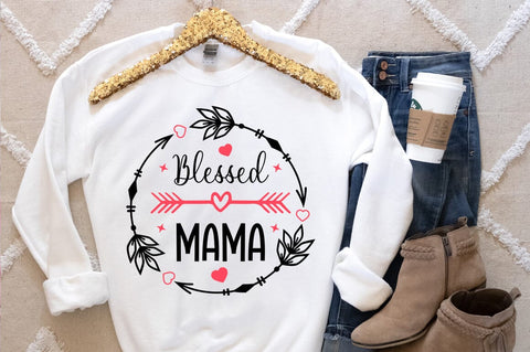 Blessed mama SVG Design SVG Designangry 