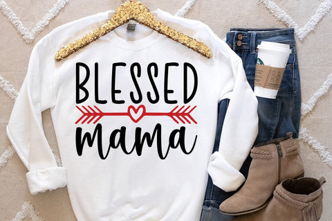Blessed mama SVG Design SVG Designangry 