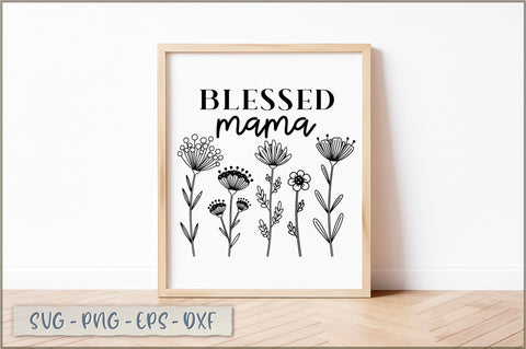 Blessed mama SVG SVG Shetara Begum 