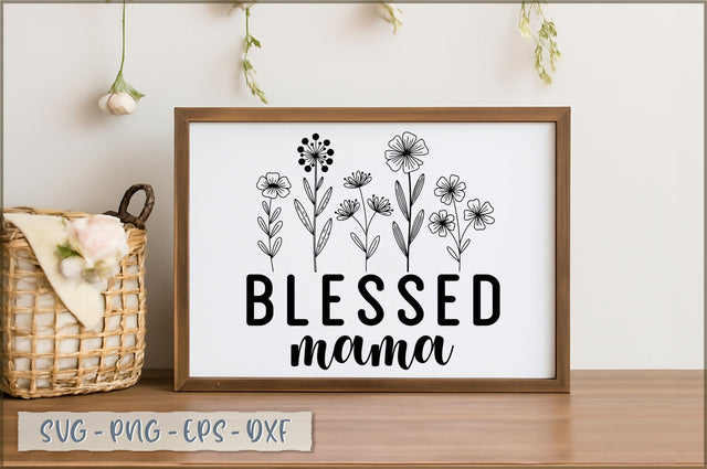 Blessed mama SVG SVG Shetara Begum 