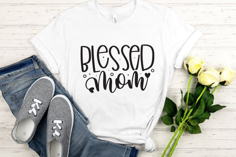 Blessed Mom - Mother's Day SVG Design SVG CraftLabSVG 