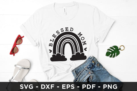Blessed Mom | Mother's Day SVG SVG CraftLabSVG 