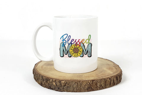 Blessed Mom PNG | Mother's Day Sublimation Sublimation CraftLabSVG 