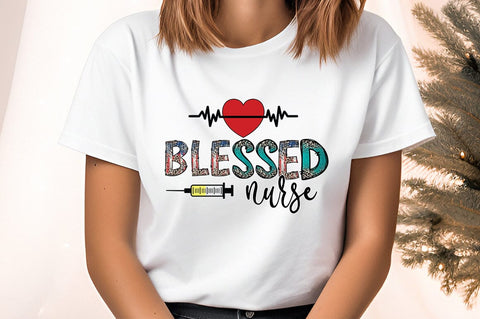 Blessed Nurse PNG Design Sublimation Designangry 