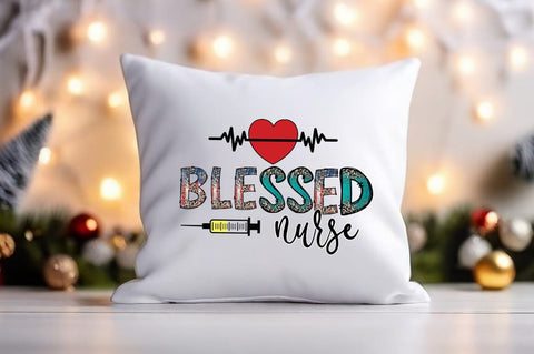 Blessed Nurse PNG Design Sublimation Designangry 