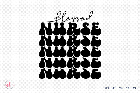 Blessed Nurse SVG Cut File SVG CraftLabSVG 