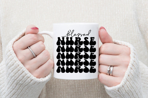 Blessed Nurse SVG Cut File SVG CraftLabSVG 