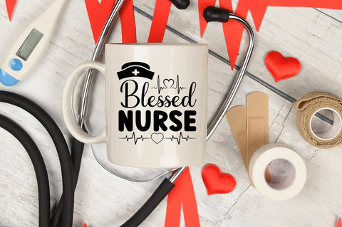 Blessed Nurse SVG Design SVG Designangry 