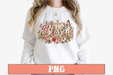 Blessed PNG Sublimation Craftlabsvg24 