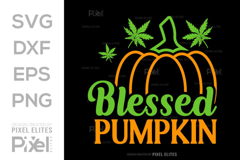 Blessed Pumpkin SVG Thanksgiving Bundle Happy Autumn Hello Fall Thanksgiving Quote PET 00921 SVG ETC Craft 