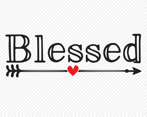 Blessed | Religious SVG SVG Texas Southern Cuts 
