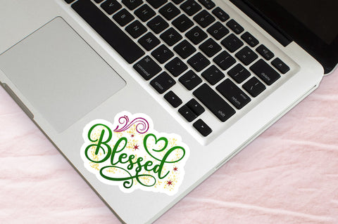 Blessed Sticker Design Sublimation Regulrcrative 