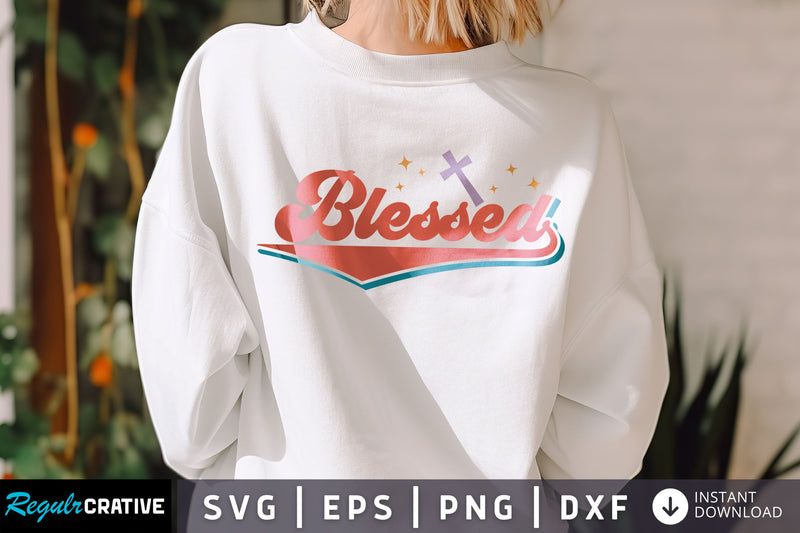 Blessed svg Design SVG Regulrcrative 