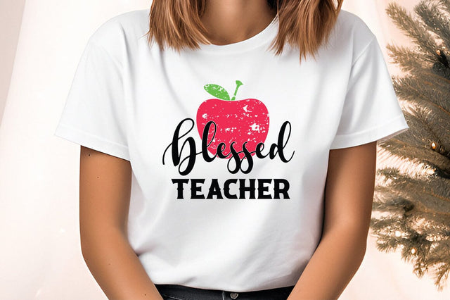 Blessed teacher PNG Design Sublimation Designangry 