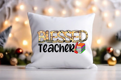 blessed teacher PNG Design Sublimation Designangry 
