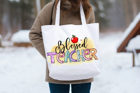blessed teacher PNG Design Sublimation Designangry 