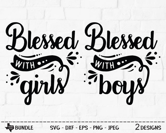 Blessed with Bundle | Religious SVG SVG Texas Southern Cuts 