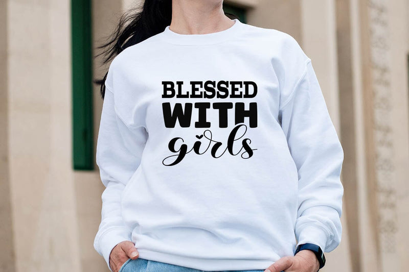 Blessed with girls-01 SVG Angelina750 