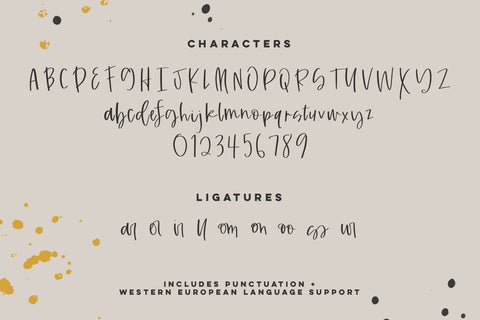 Blindside Script Font Beck McCormick 