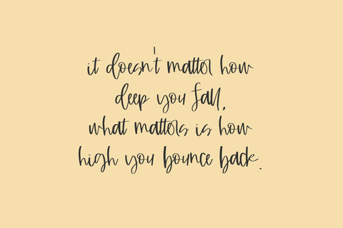 Blindside Script Font Beck McCormick 