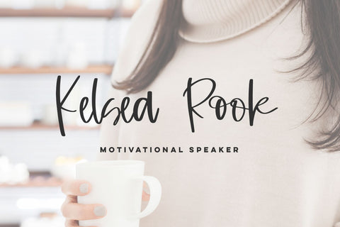 Blindside Script Font Beck McCormick 
