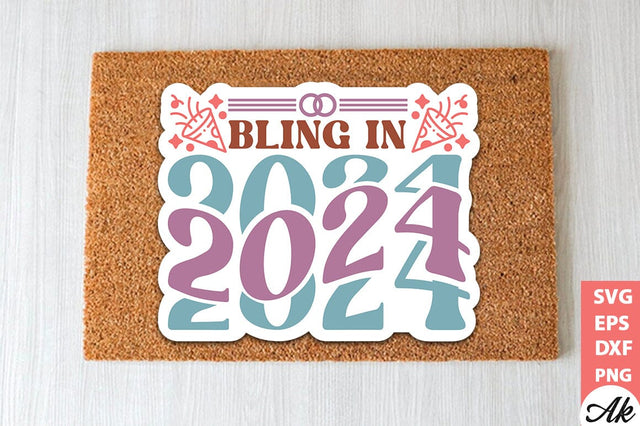 Bling in 2024 Stickers Design SVG akazaddesign 
