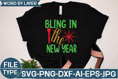 Bling in the New Year SVG Cut File SVG Studio Innate 