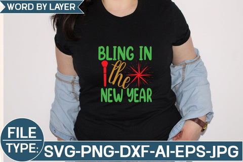 Bling in the New Year SVG Cut File SVG Studio Innate 