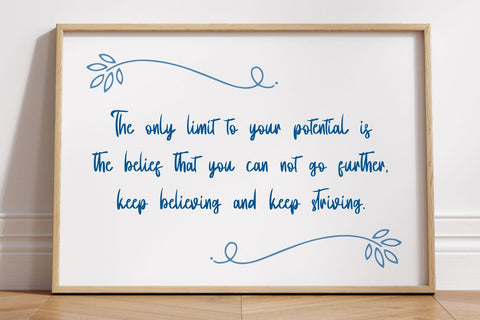 Blirythem Font Sakha Design Studio 