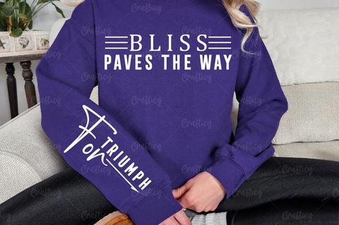 Bliss paves the way Sleeve SVG Design SVG Designangry 