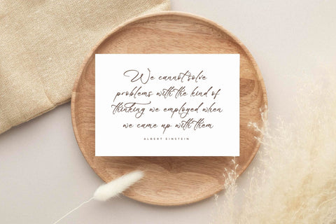 Blissfuly Magnotia - Modern Elegant Script Font Letterena Studios 