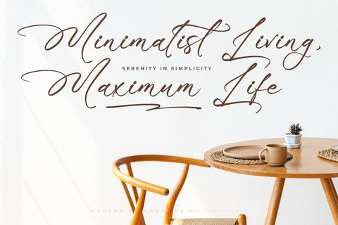 Blissfuly Magnotia - Modern Elegant Script Font Letterena Studios 