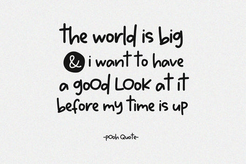 Block Note Font Dm Letter Studio 