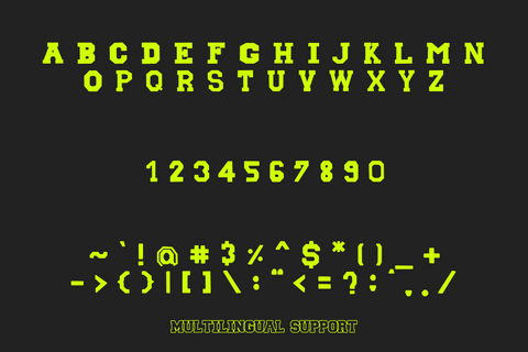 Blocksmith Font Dm Letter Studio 